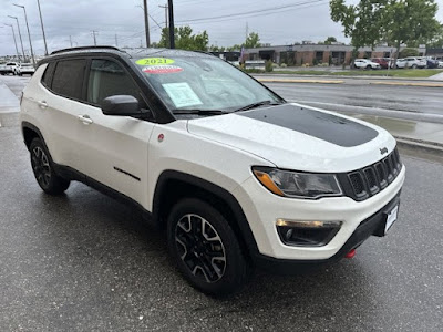 2021 Jeep Compass Trailhawk 4X4! FACTORY CERTIFIED WARRANT