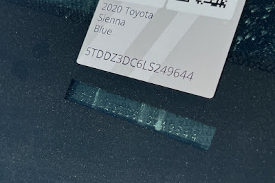 2020 Toyota Sienna XLE