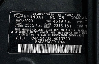 2020 Hyundai Sonata Hybrid SEL