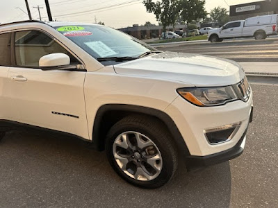 2021 Jeep Compass Limited 4X4! FACTORY CERTIFIED WARRANTY!