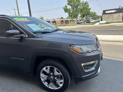 2021 Jeep Compass Limited 4X4! FACTORY CERTIFIED WARRANTY!