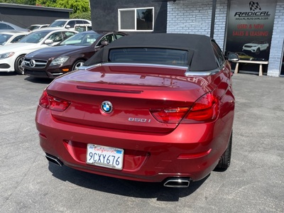 2012 BMW 6 Series 650i Convertible RWD