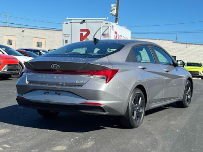 2022 Hyundai Elantra Hybrid Blue