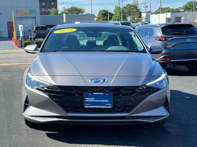 2022 Hyundai Elantra Hybrid Blue