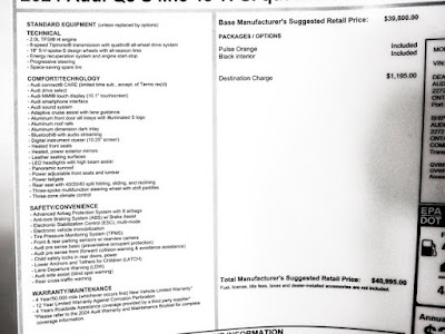 2024 Audi Q3 45 S line Premium