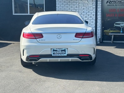 2016 Mercedes-Benz S-Class Coupe S 550 4MATIC