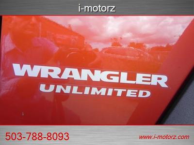 2009 Jeep Wrangler Unlimited REMVBLHARDTOP 4X4 AUT SUV